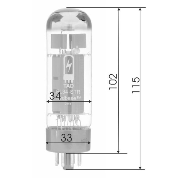 EL34 - STR REDBASE TAD PREMIUM Selected Duo